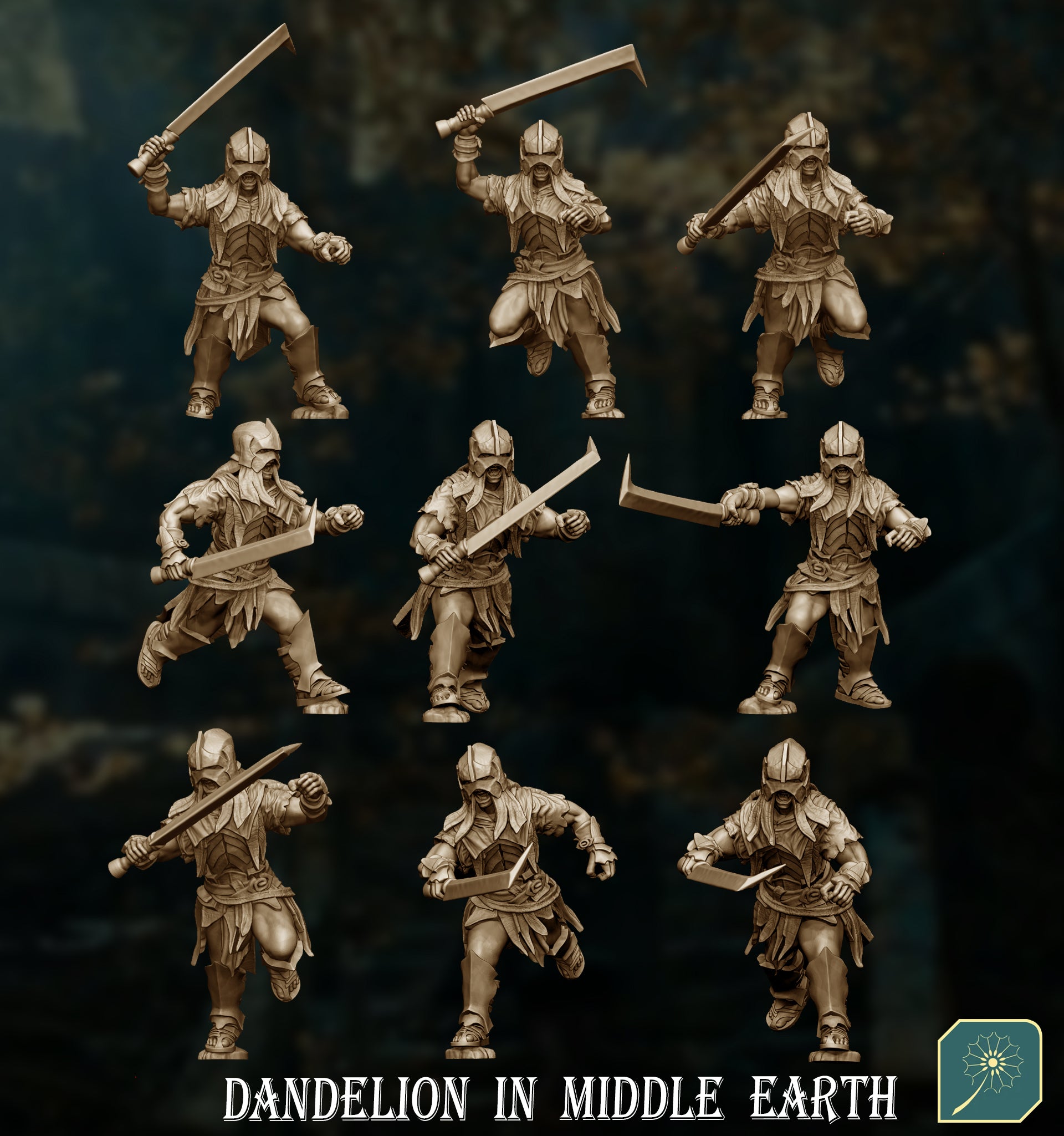 Half Orc Scouts with Swords